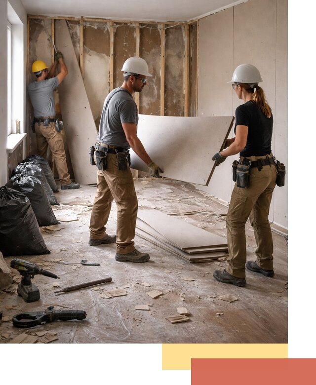 Демонтаж стеновых панелей в Шахтах быстро и аккуратно