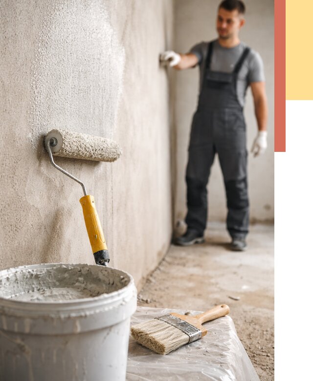 Нанесение бетоноконтакта на стены в Шахтах от 4558 руб. быстро и недорого | ОТДЕЛОЧНИК-Шхт