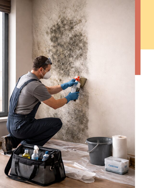 Удаление плесени со стен в Шахтах от 2333 руб. — быстро и недорого | ОТДЕЛОЧНИК-Шхт