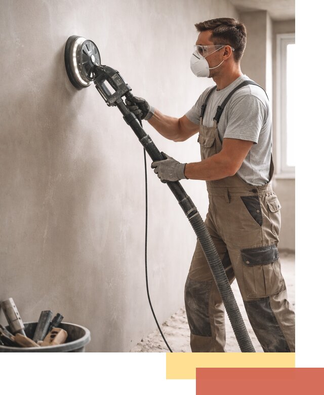 Профессиональная шлифовка стен в Шахтах быстро и качественно