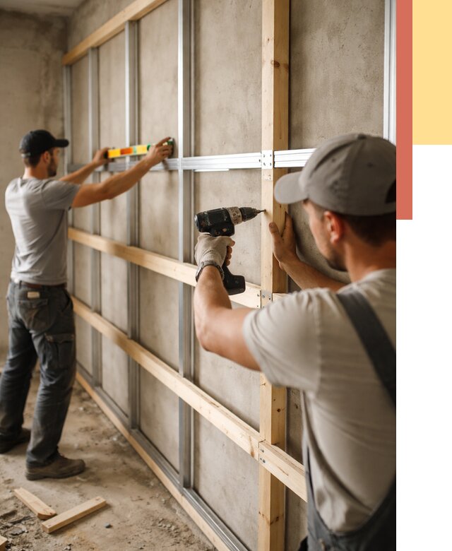 Устройство обрешетки под панели в Шахтах от 2279 руб. — монтаж под ключ | ОТДЕЛОЧНИК-Шхт