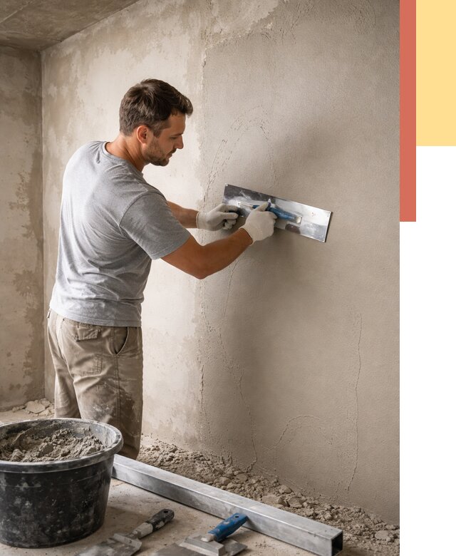 Штукатурка стен без маяков в Шахтах от 7814 руб/м2 — услуги и цена | ОТДЕЛОЧНИК-Шхт