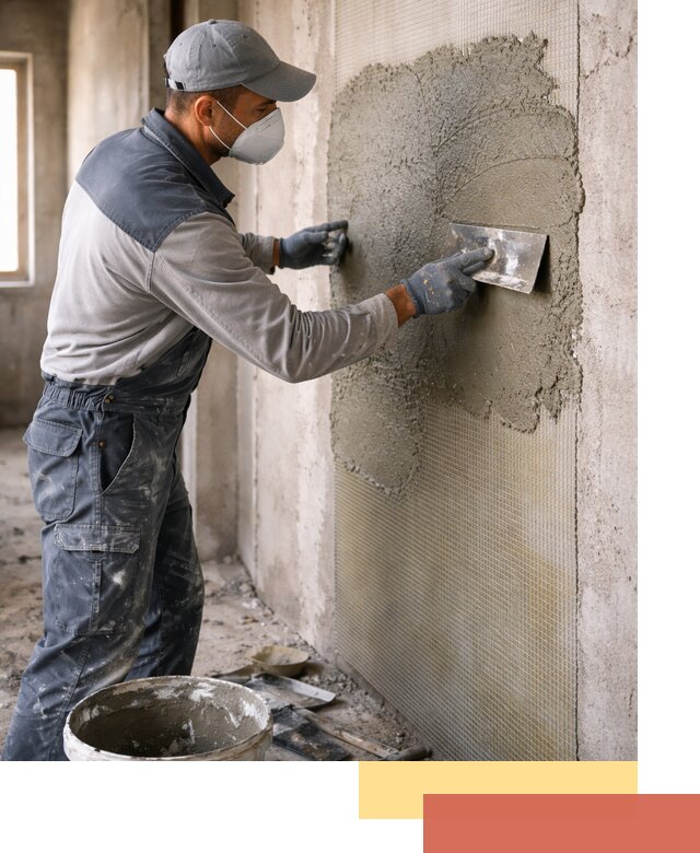 Штукатурка стен по сетке в Шахтах под ключ качественно и быстро