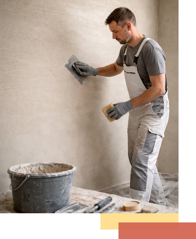 Декоративная штукатурка травертин в Шахтах для стен и потолков