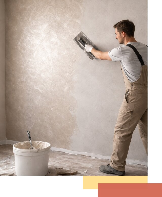 Декоративная штукатурка «Мокрый шелк» под ключ в Шахтах