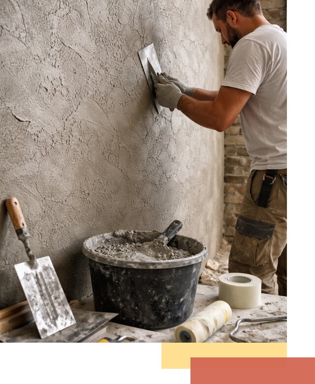 Декоративная штукатурка лофт в Шахтах — отделка стен и потолков