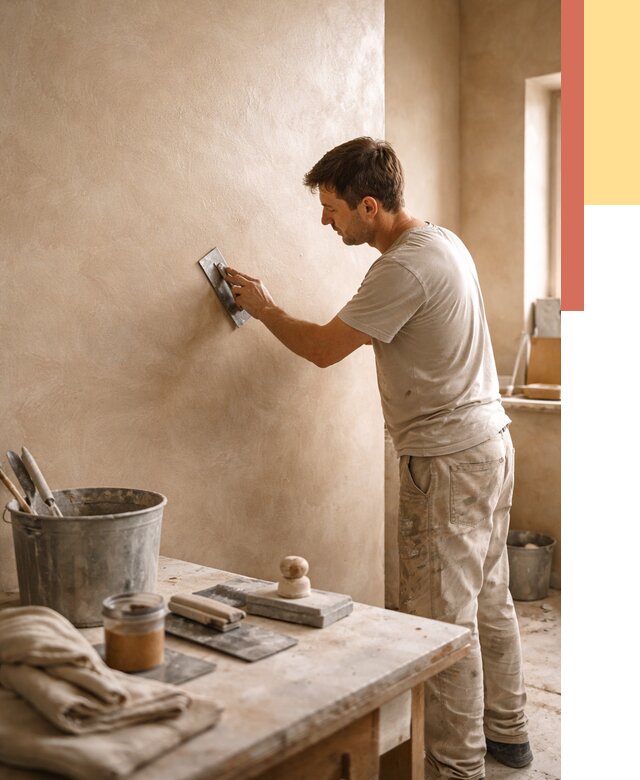 Марокканская штукатурка таделакт в Шахтах под ключ от 4558 руб. | ОТДЕЛОЧНИК-Шхт