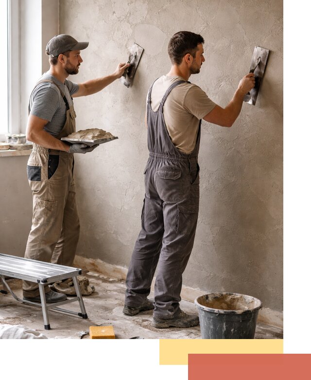 Ремонт декоративной штукатурки и восстановление фактуры в Шахтах