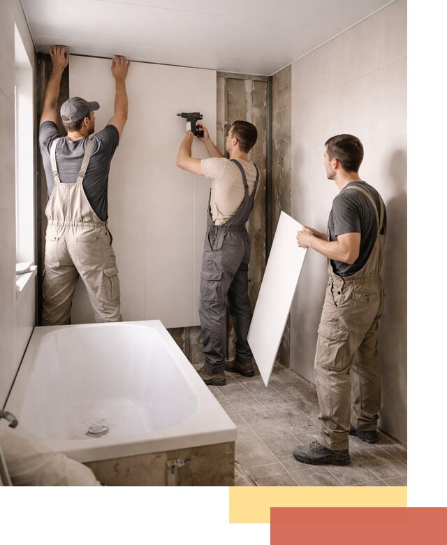 Отделка ванной панели ПВХ профессионально в Шахтах