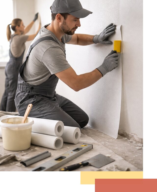 Поклейка стеклообоев профессионально в Шахтах