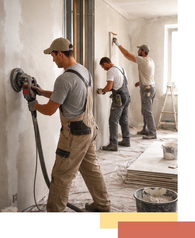 Профессиональная отделка стен в Шахтах качественно и в срок