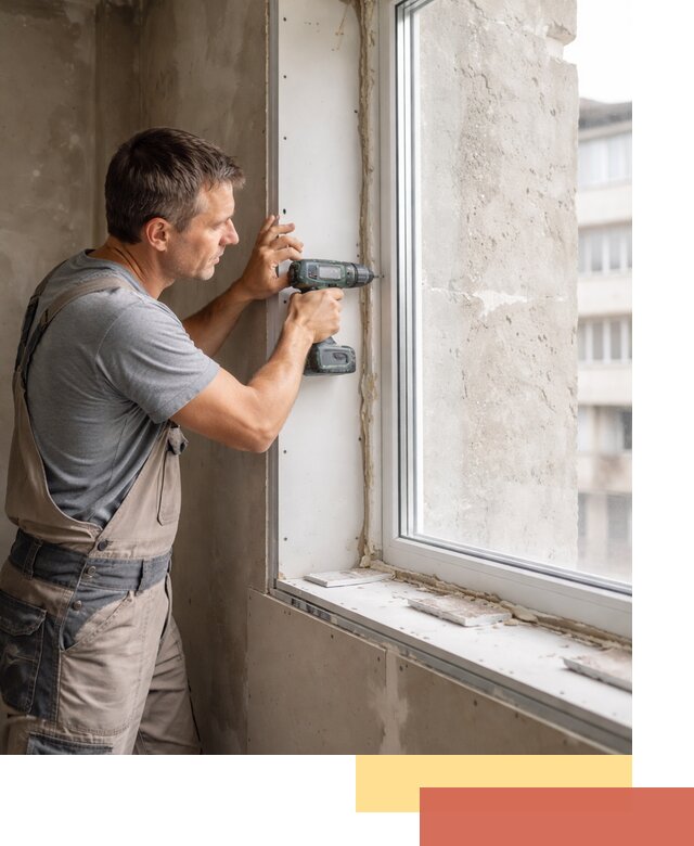 Монтаж гипсокартонных откосов в Шахтах под ключ