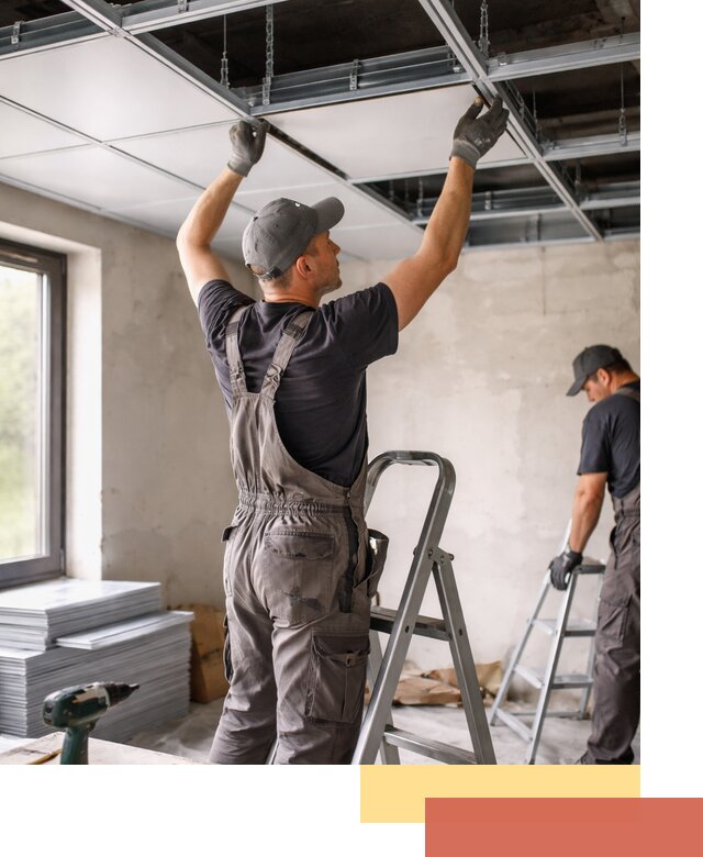 Монтаж кассетного потолка в Шахтах качественно и быстро