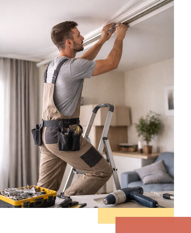 Ремонт натяжных потолков в Шахтах — качественно и оперативно