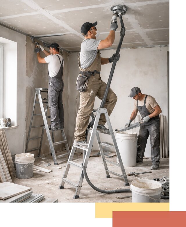 Ремонт потолка из гипсокартона в Шахтах: быстрый и качественный монтаж