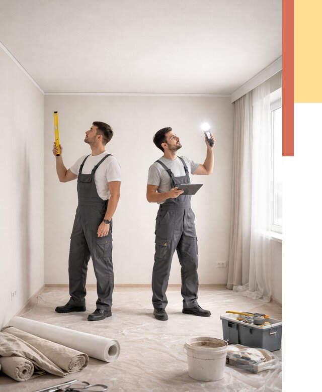 Отделка потолка в Шахтах недорого от 814 руб/м2 | Услуги ОТДЕЛОЧНИК-Шхт