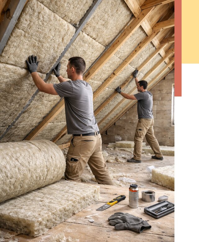 Утепление потолка минватой в Шахтах от 1574 руб. — быстро и недорого | ОТДЕЛОЧНИК-Шхт